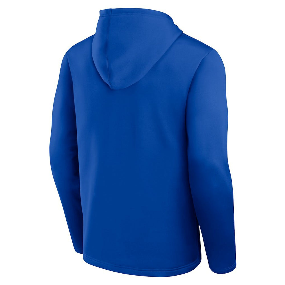 Los Angeles Rams Logo Athletic Head Start Pullover Hoodie - Royal sale