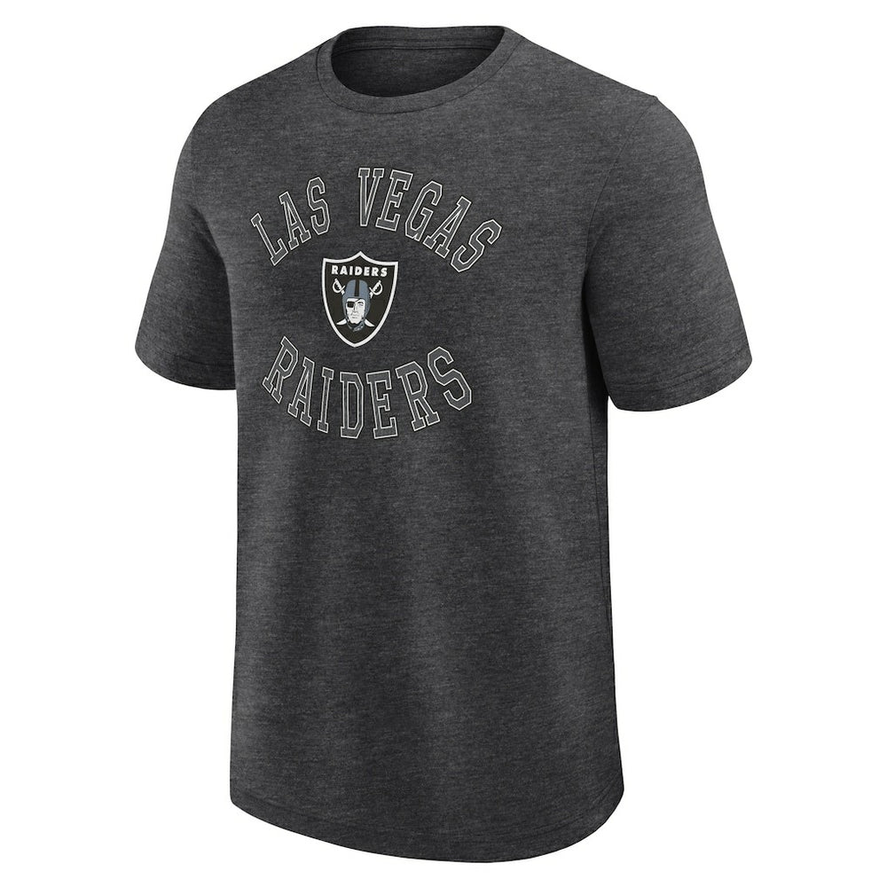 Las Vegas Raiders Logo Athletic Success T-Shirt - Heather Charcoal sale