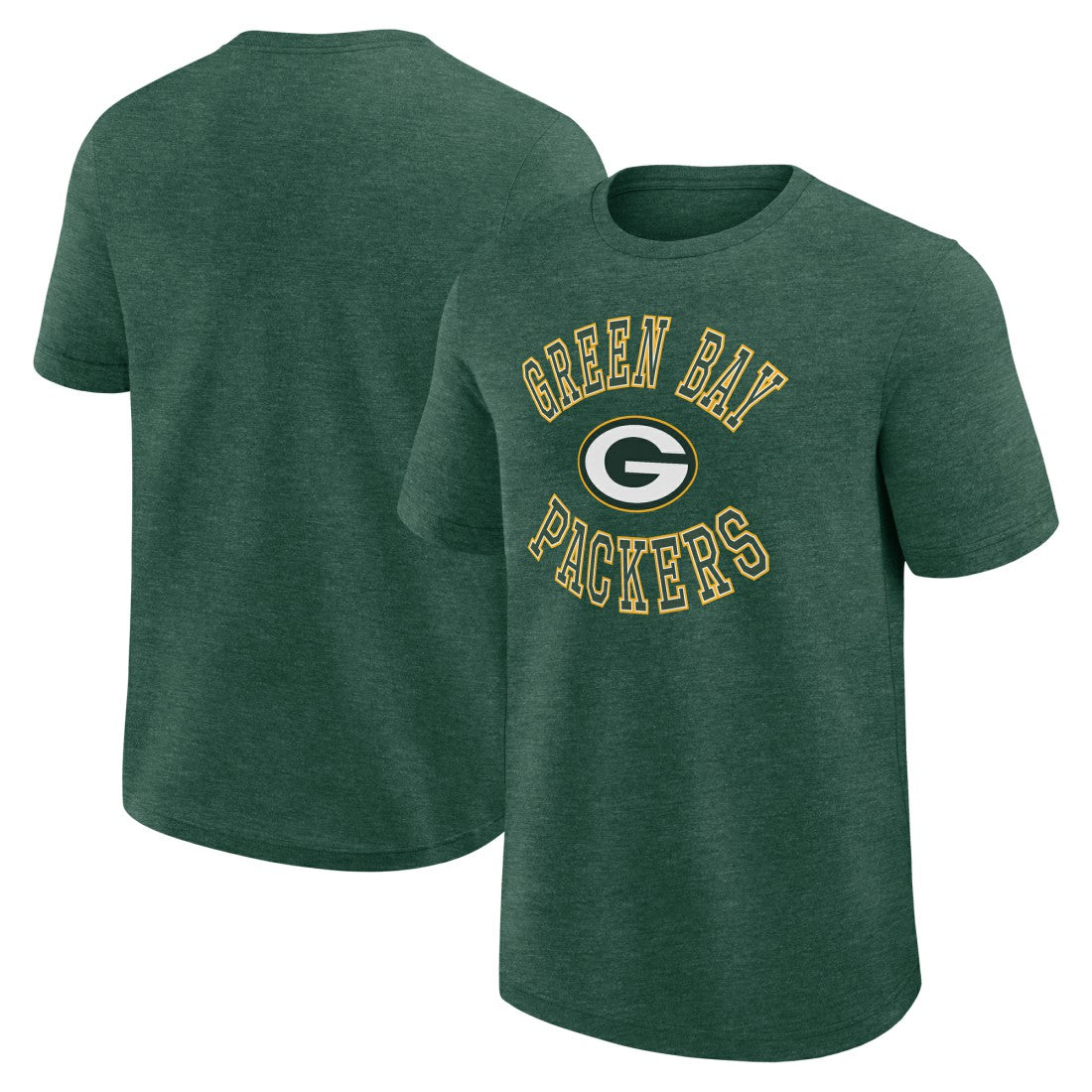 Green Bay Packers Logo Athletic Success T-Shirt - Heather Green cheap
