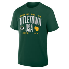 Green Bay Packers Hometown True Favorite T-Shirt - Green on sale