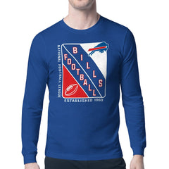 Buffalo Bills Starter Shield Logo Long Sleeve T-Shirt - Royal on sale