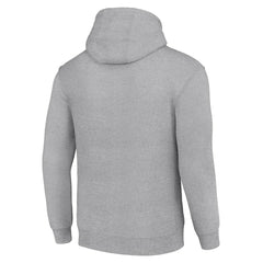 Los Angeles Chargers Starter Shield Logo Pullover Hoodie - Heather Gray cheap