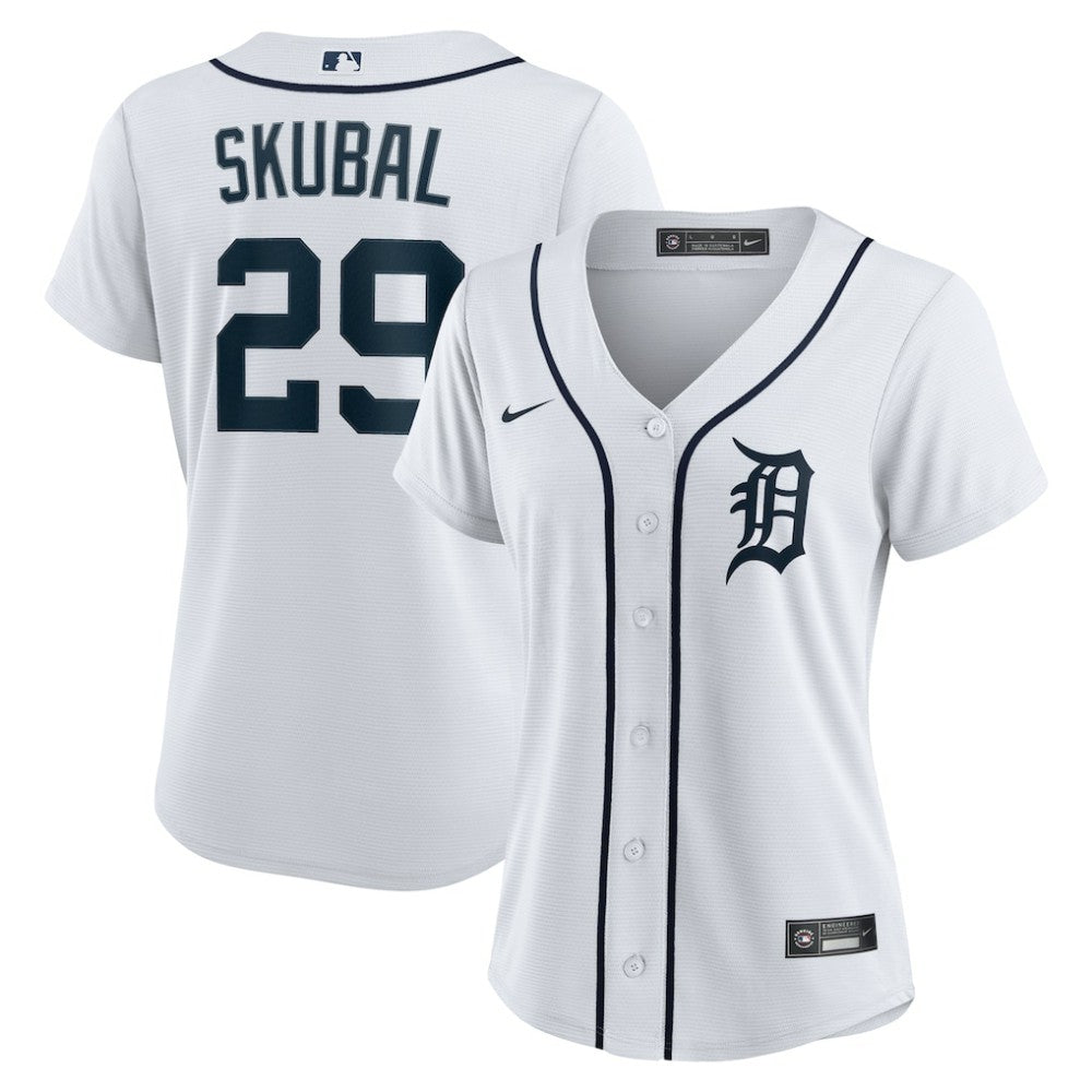 Tarik Skubal Detroit Tigers Women's Home Replica Player Jersey White