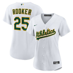 Brent Rooker Athletics Women's Home Replica Jersey  White