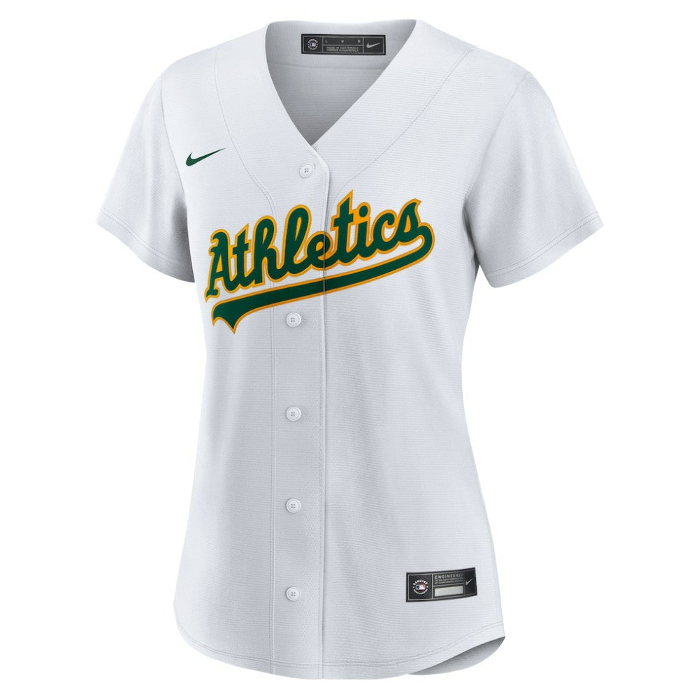 Brent Rooker Athletics Women's Home Replica Jersey  White