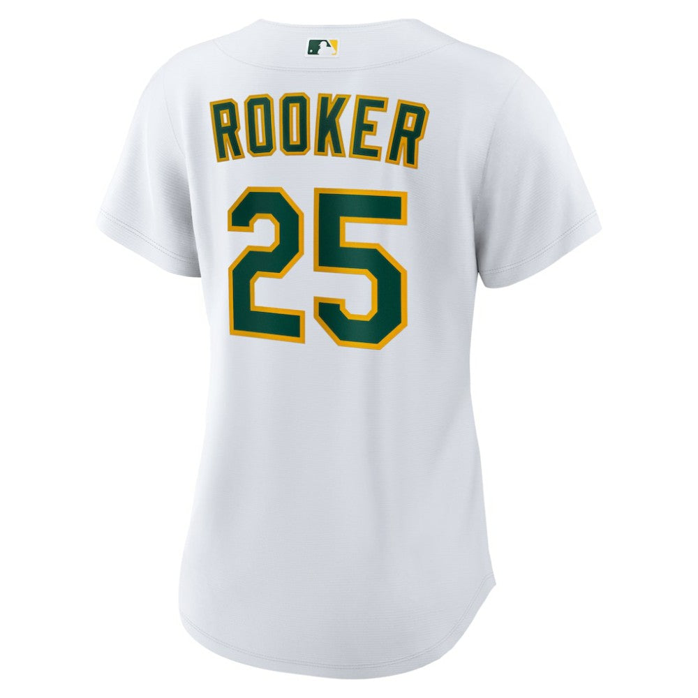 Brent Rooker Athletics Women's Home Replica Jersey  White