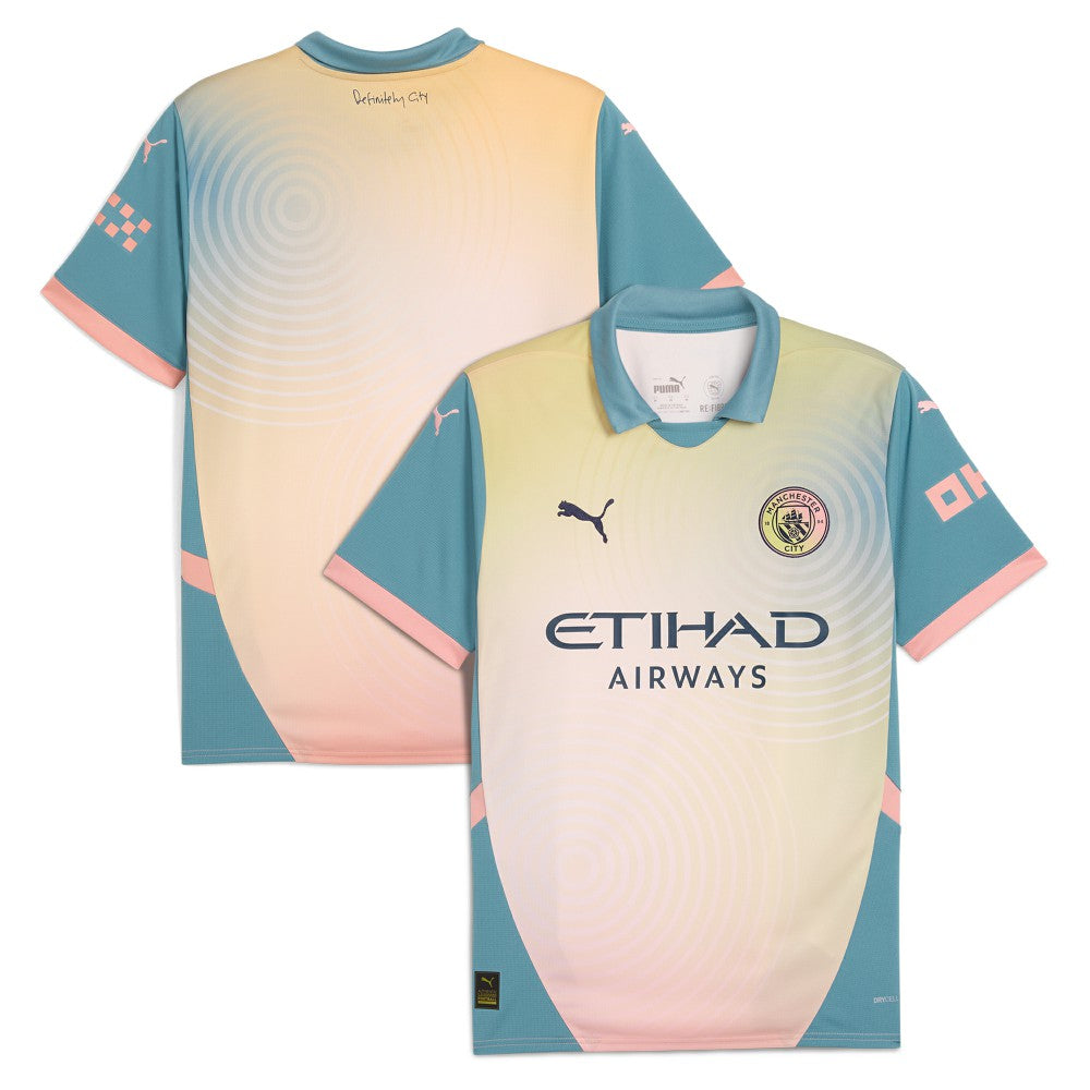 Manchester City 2024/25 Fourth Replica Jersey - Blue sale