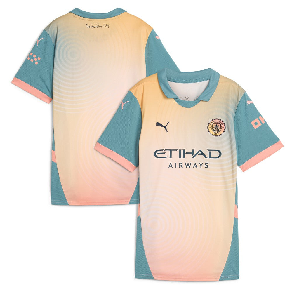 Manchester City Women's 2024/25 Fourth Replica Jersey - Blue shop