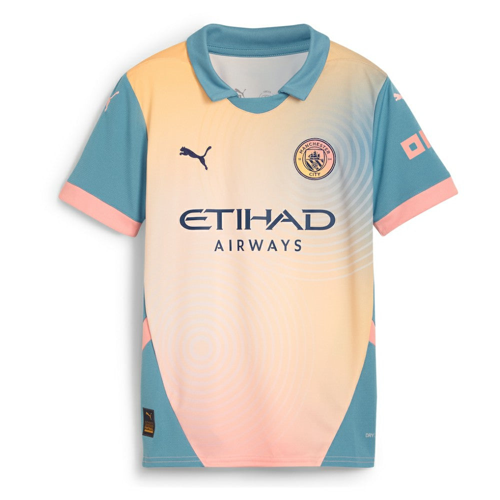 Kevin De Bruyne Manchester City Youth 2024/25 Fourth Replica Player Jersey - Blue sale