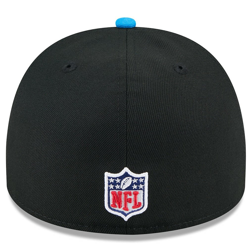 Los Angeles Chargers New Era 2025 NFL Draft On Stage A-Frame 59FIFTY Fitted Hat - Black/Powder Blue sale