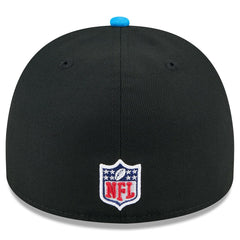 Los Angeles Chargers New Era 2025 NFL Draft On Stage A-Frame 59FIFTY Fitted Hat - Black/Powder Blue sale