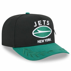New York Jets New Era 2025 NFL Draft On Stage A-Frame 59FIFTY Fitted Hat - Black/Green discount