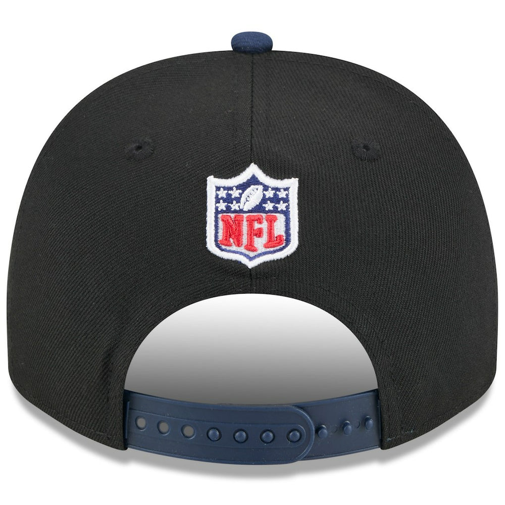 Seattle Seahawks New Era 2025 NFL Draft A-Frame 9FIFTY Snapback Hat - Black/College Navy sale