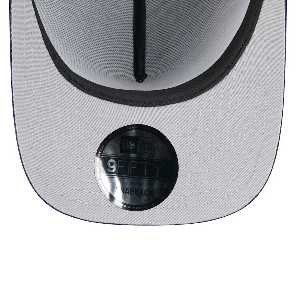 Seattle Seahawks New Era 2025 NFL Draft A-Frame 9FIFTY Snapback Hat - Black/College Navy sale