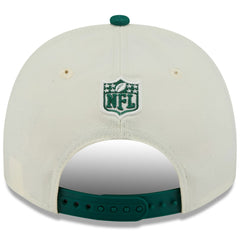 New York Jets New Era 2025 NFL Draft A-Frame 9FIFTY Snapback Hat - Cream/Green for sale