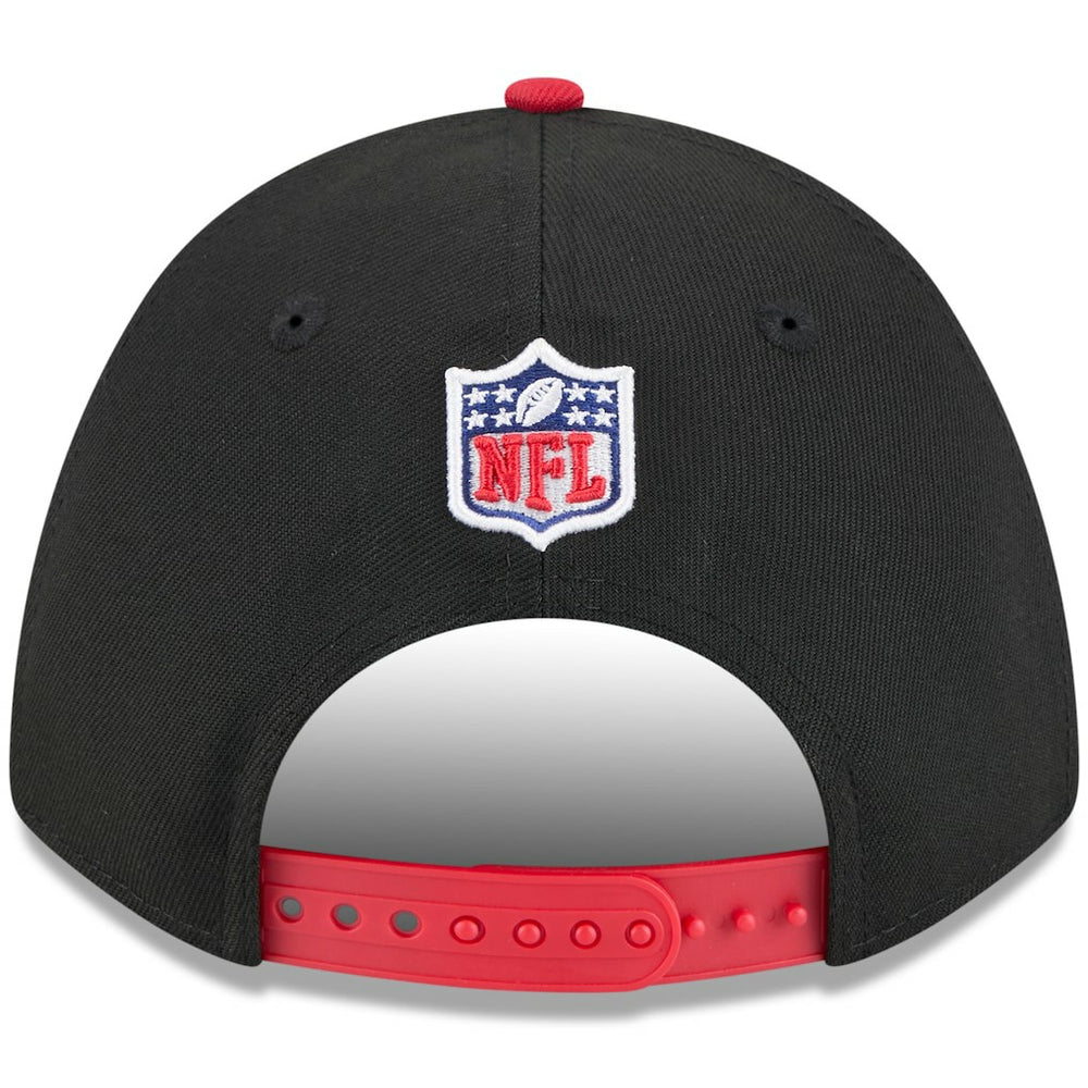 Kansas City Chiefs New Era 2025 NFL Draft 9FORTY A-Frame M-Crown Adjustable Hat - Black/Red online