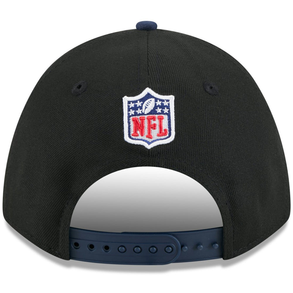 Tennessee Titans New Era 2025 NFL Draft 9FORTY A-Frame M-Crown Adjustable Hat - Black/Navy sale