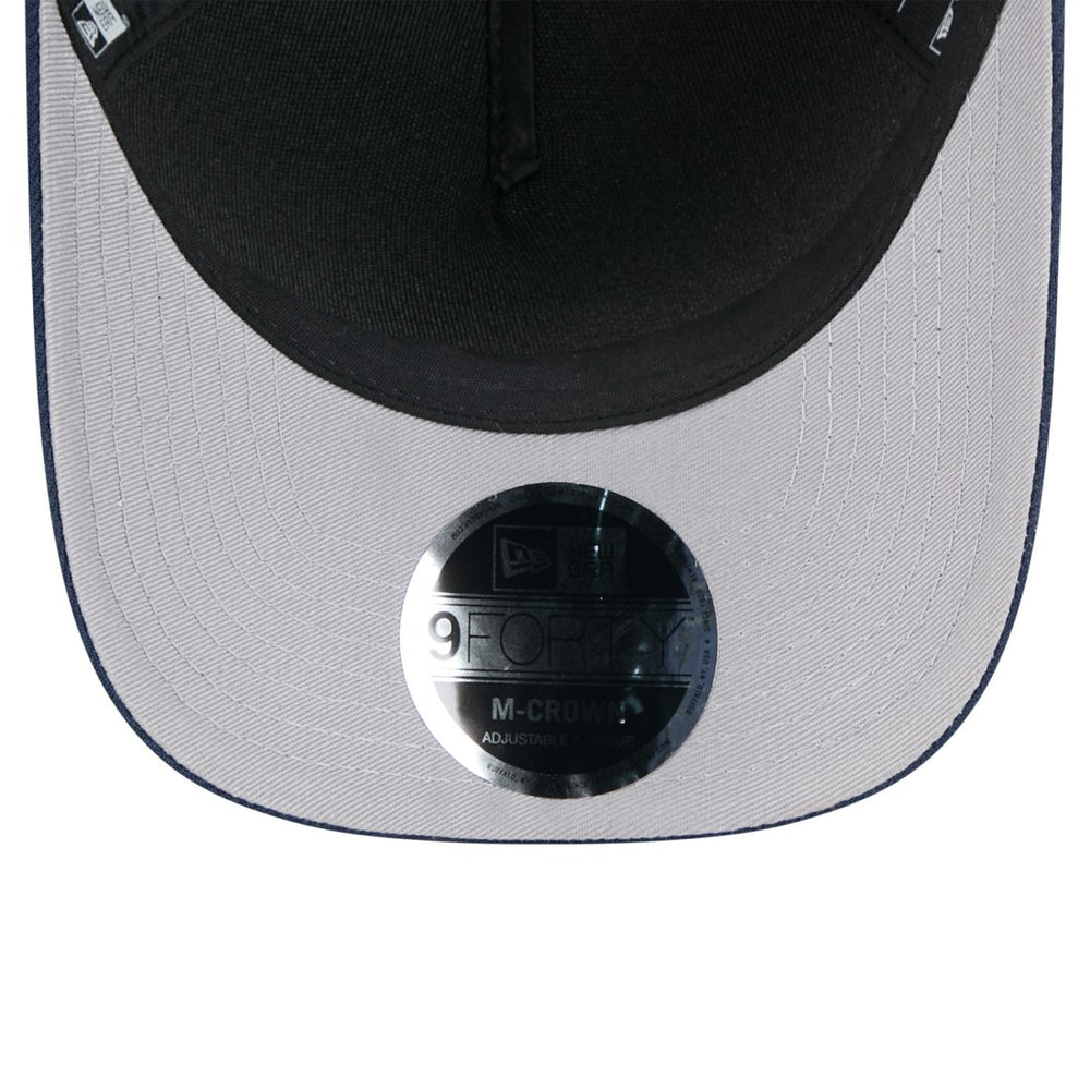 Tennessee Titans New Era 2025 NFL Draft 9FORTY A-Frame M-Crown Adjustable Hat - Black/Navy sale