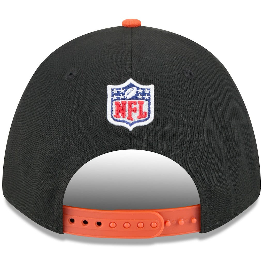 Cincinnati Bengals New Era 2025 NFL Draft 9FORTY A-Frame M-Crown Adjustable Hat - Black/Orange outlet