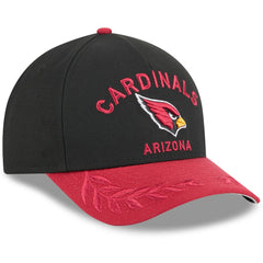 Arizona Cardinals New Era 2025 NFL Draft 9FORTY A-Frame M-Crown Adjustable Hat - Black/Cardinal outlet