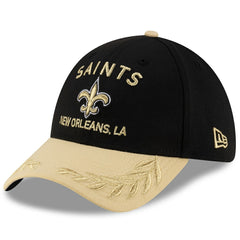 New Orleans Saints New Era 2025 NFL Draft 39THIRTY Flex Hat - Black/Gold online