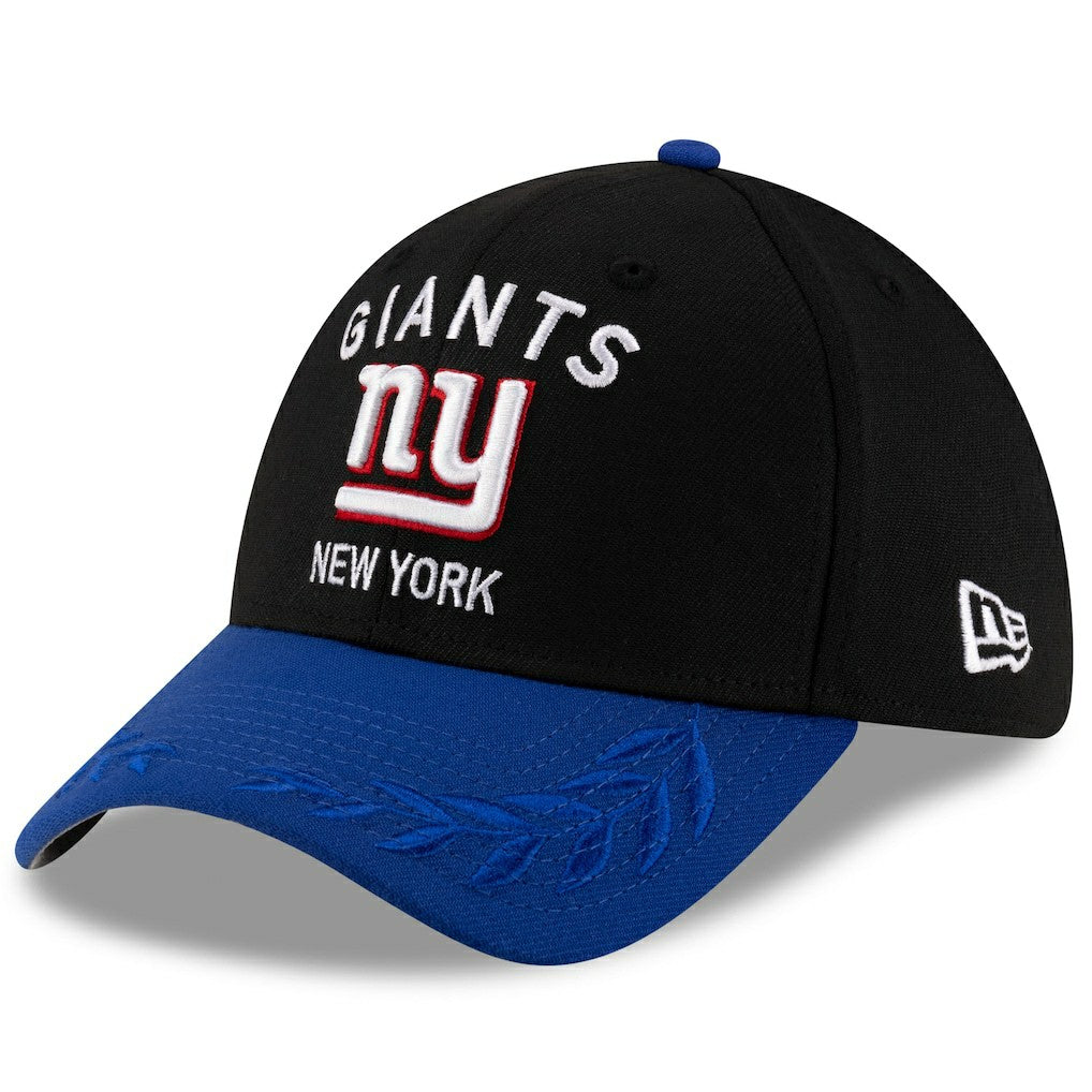 New York Giants New Era 2025 NFL Draft 39THIRTY Flex Hat - Black/Royal outlet