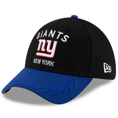 New York Giants New Era 2025 NFL Draft 39THIRTY Flex Hat - Black/Royal outlet