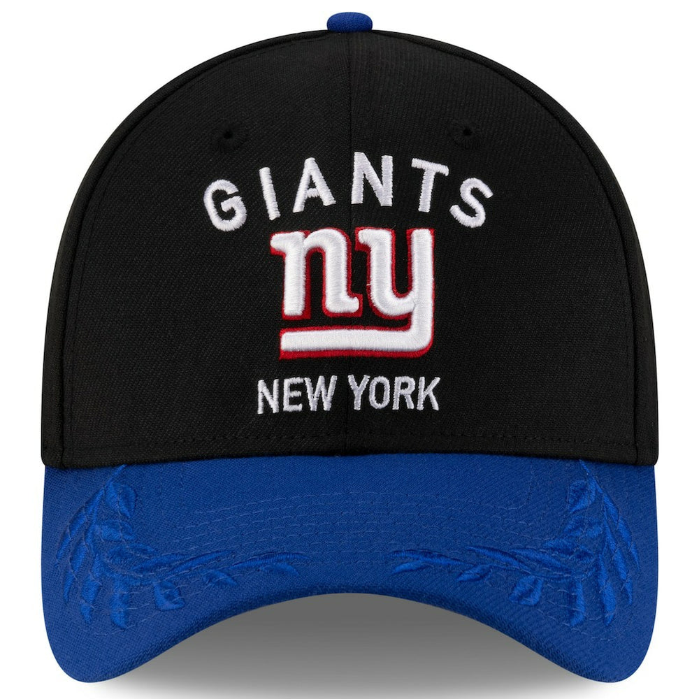 New York Giants New Era 2025 NFL Draft 39THIRTY Flex Hat - Black/Royal outlet