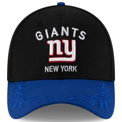 New York Giants New Era 2025 NFL Draft 39THIRTY Flex Hat - Black/Royal outlet