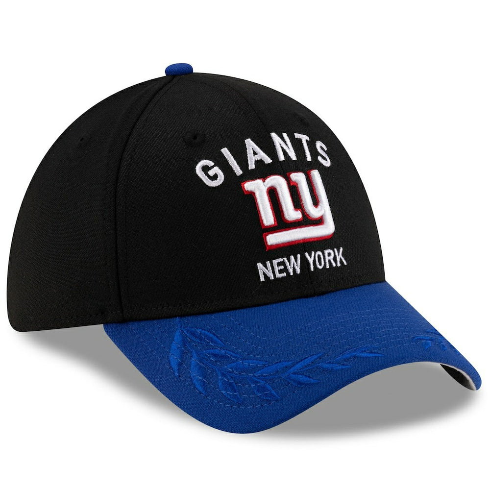 New York Giants New Era 2025 NFL Draft 39THIRTY Flex Hat - Black/Royal outlet
