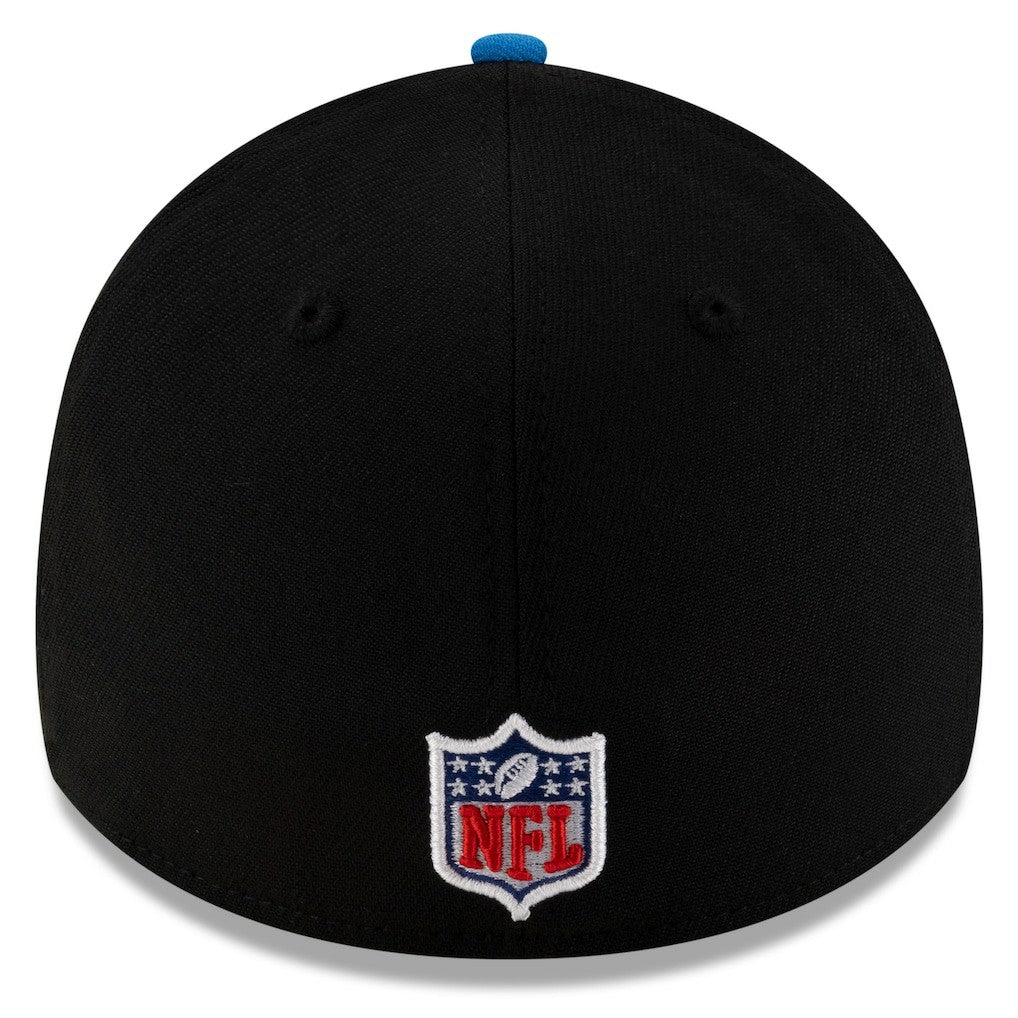Los Angeles Chargers New Era 2025 NFL Draft 39THIRTY Flex Hat - Black/Powder Blue sale