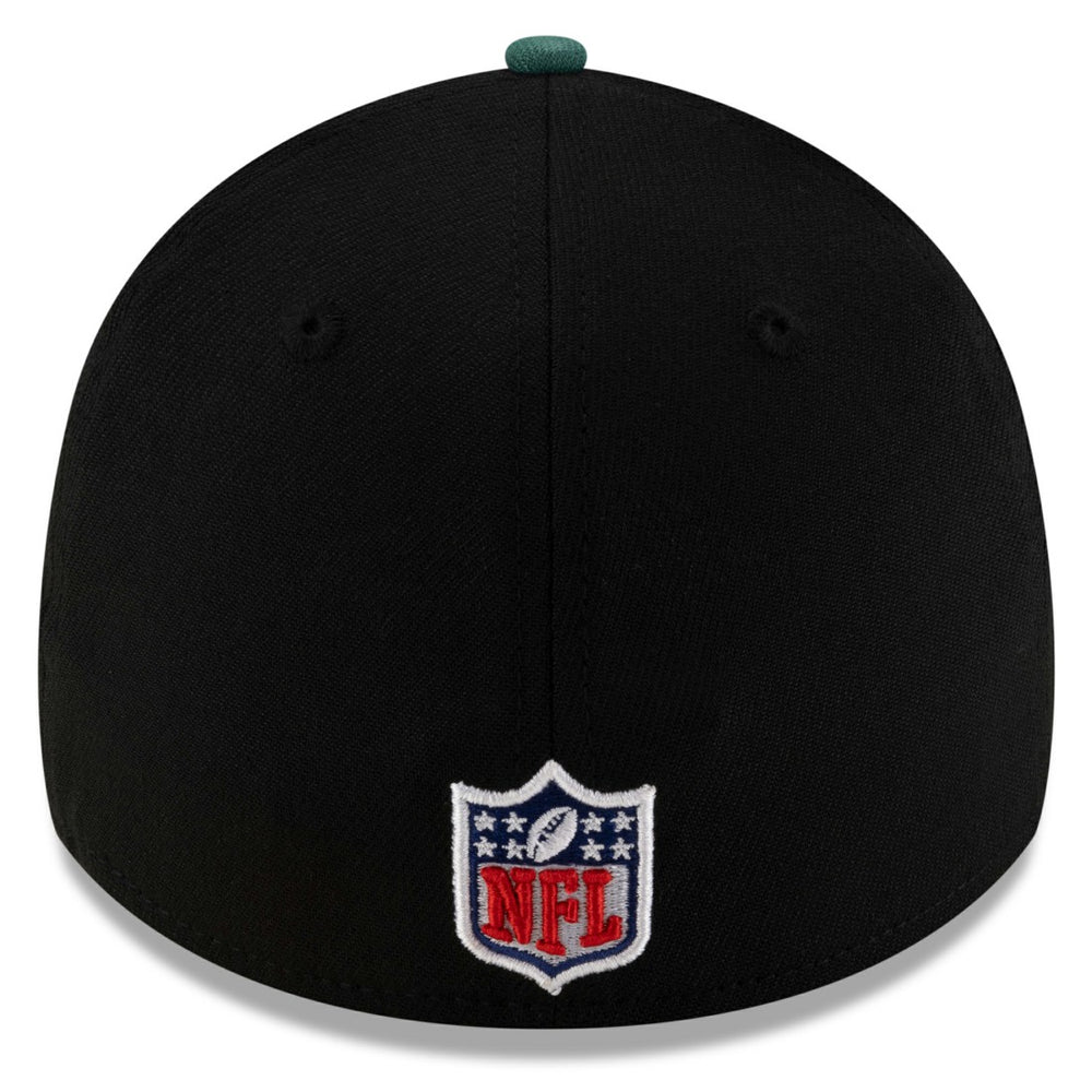 New York Jets New Era 2025 NFL Draft 39THIRTY Flex Hat - Black/Green for sale