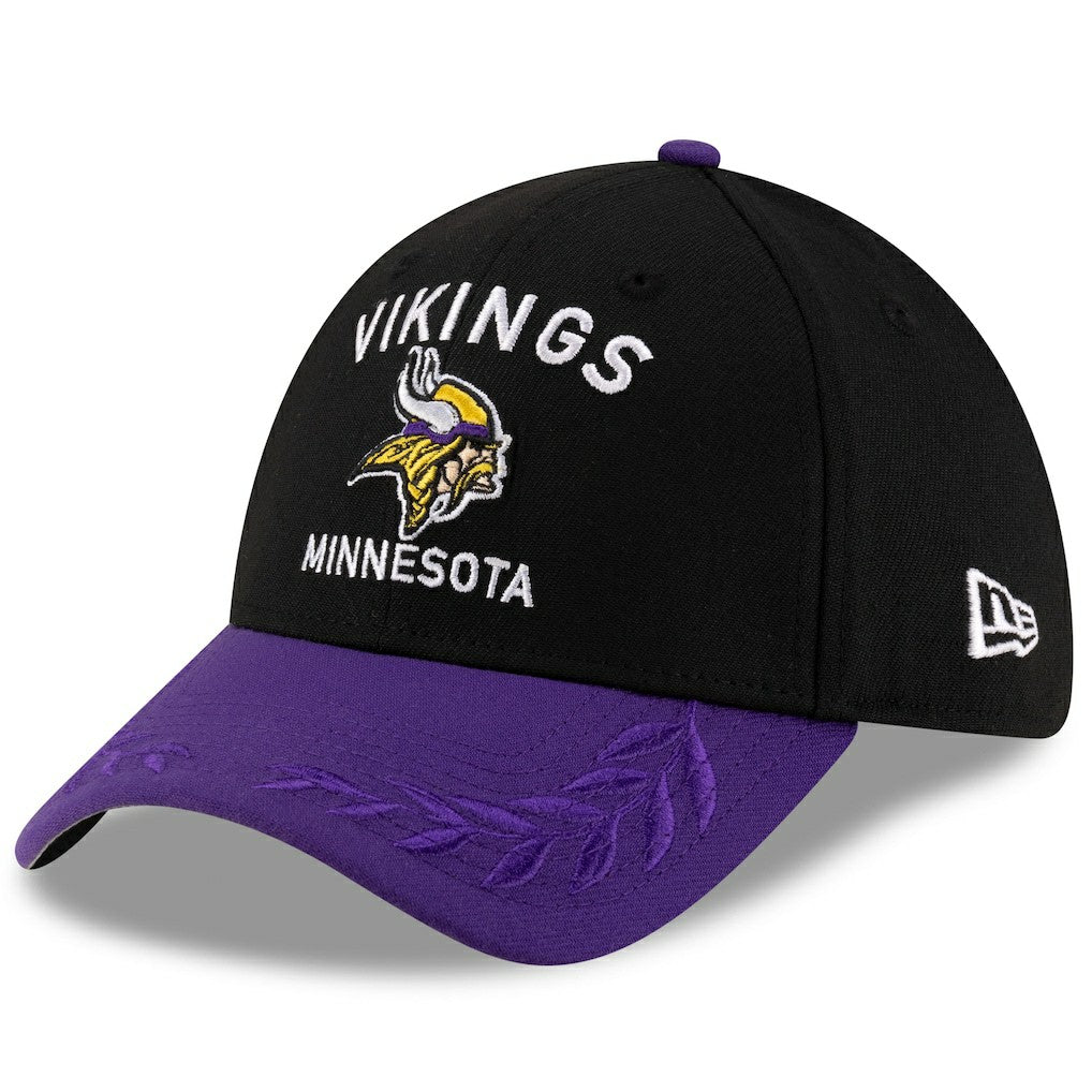 Minnesota Vikings New Era 2025 NFL Draft 39THIRTY Flex Hat - Black/Purple discount