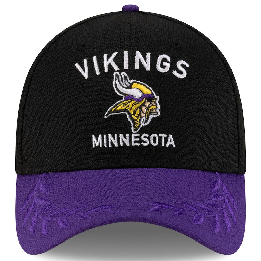 Minnesota Vikings New Era 2025 NFL Draft 39THIRTY Flex Hat - Black/Purple discount