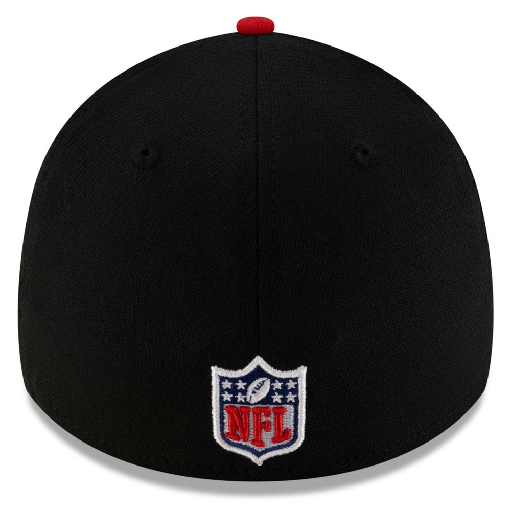 Tampa Bay Buccaneers New Era 2025 NFL Draft 39THIRTY Flex Hat - Black/Red outlet