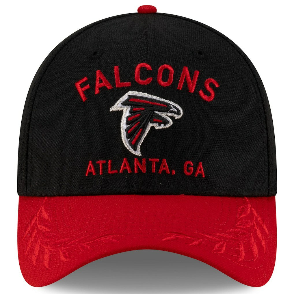 Atlanta Falcons New Era 2025 NFL Draft 39THIRTY Flex Hat - Black/Red online