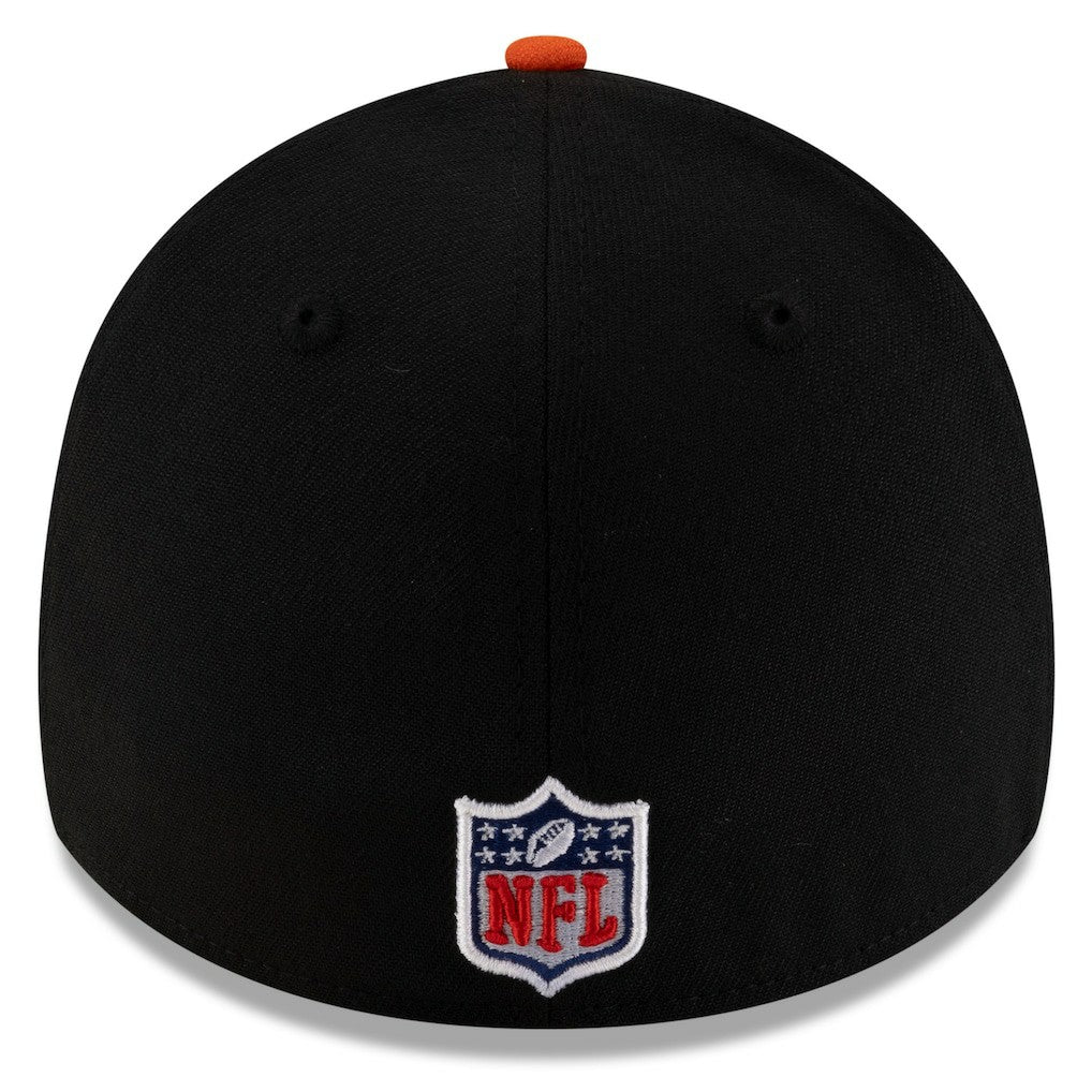 Cincinnati Bengals New Era 2025 NFL Draft 39THIRTY Flex Hat - Black/Orange cheap