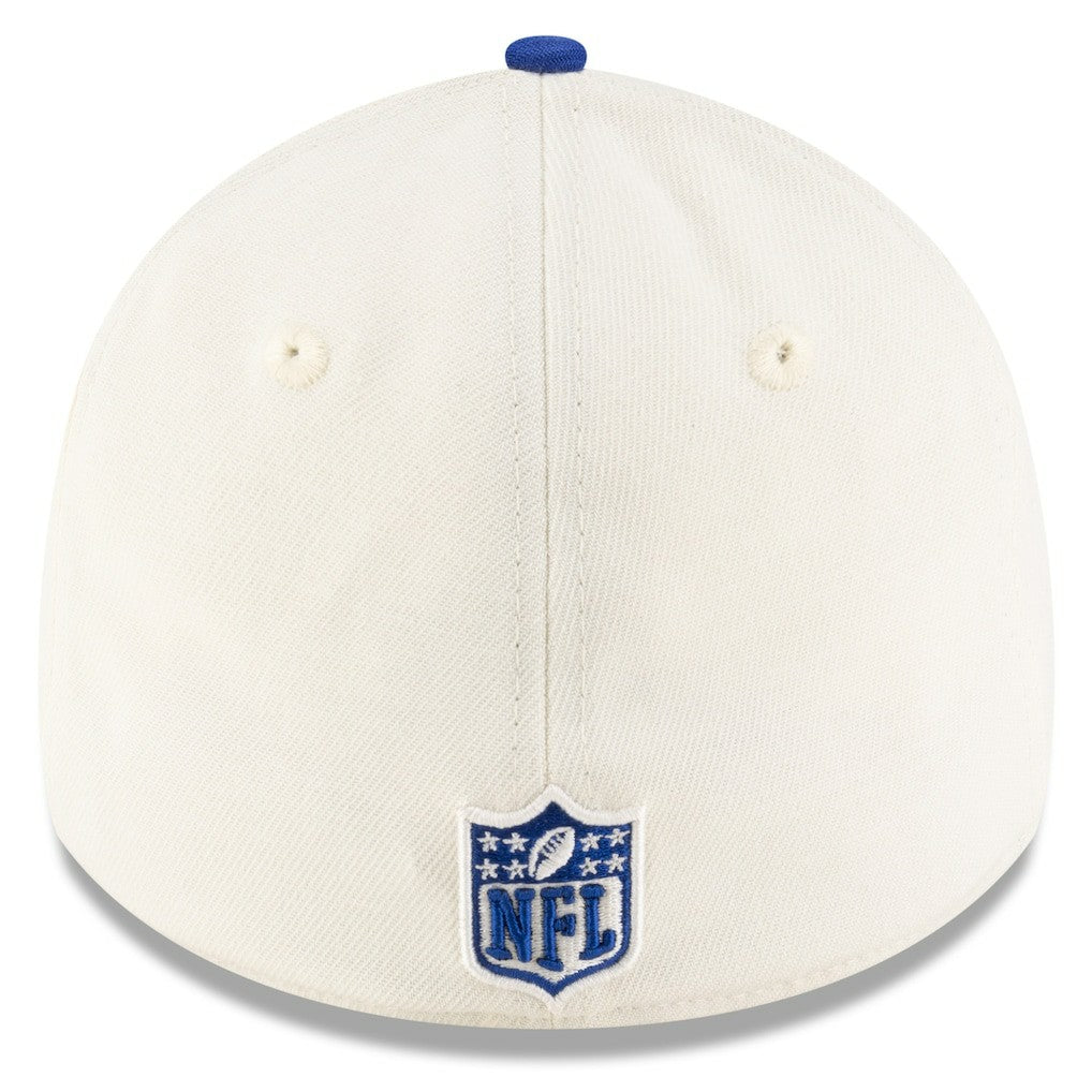 Buffalo Bills New Era 2025 NFL Draft 39THIRTY Flex Hat - Cream/Royal sale