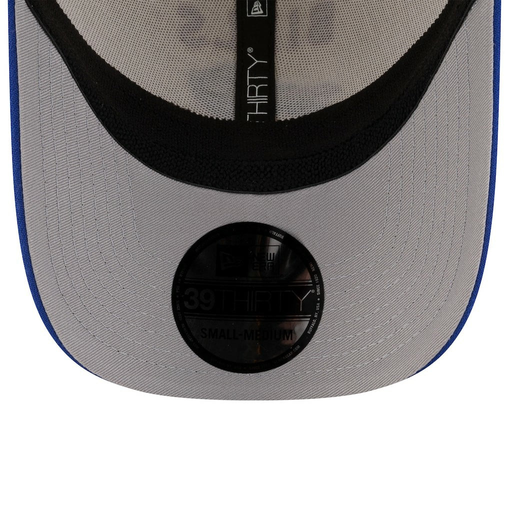 Buffalo Bills New Era 2025 NFL Draft 39THIRTY Flex Hat - Cream/Royal sale