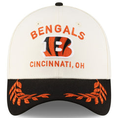 Cincinnati Bengals New Era 2025 NFL Draft 39THIRTY Flex Hat - Cream/Black online