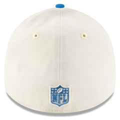 Detroit Lions New Era 2025 NFL Draft 39THIRTY Flex Hat - Cream/Blue outlet