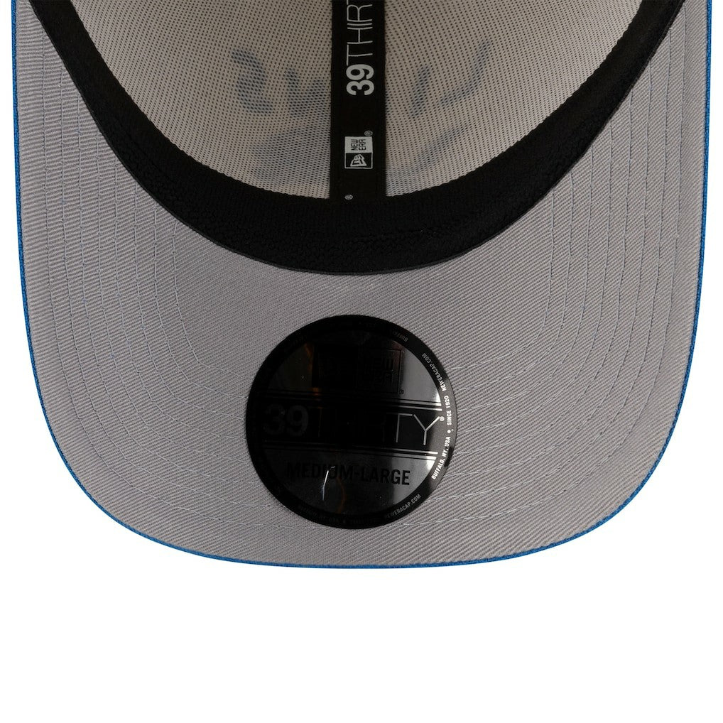 Detroit Lions New Era 2025 NFL Draft 39THIRTY Flex Hat - Cream/Blue outlet