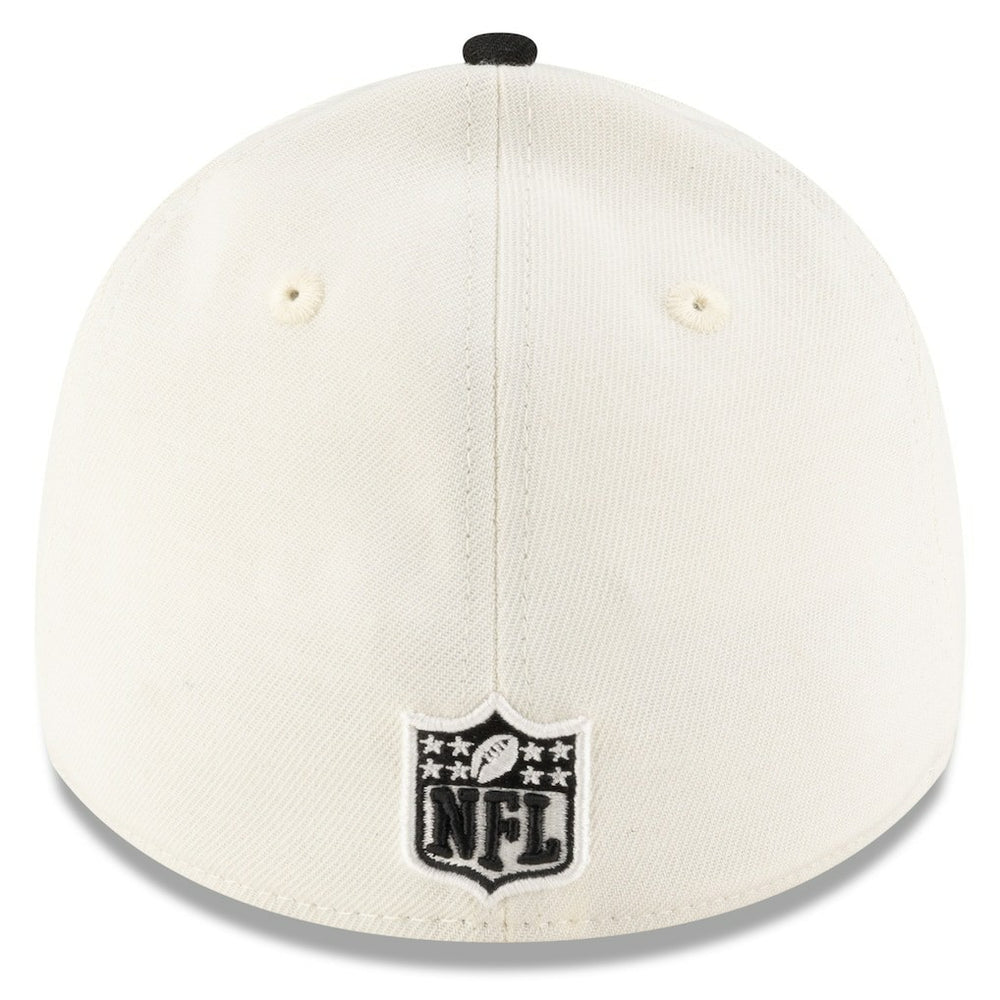 Pittsburgh Steelers New Era 2025 NFL Draft 39THIRTY Flex Hat - Cream/Black outlet