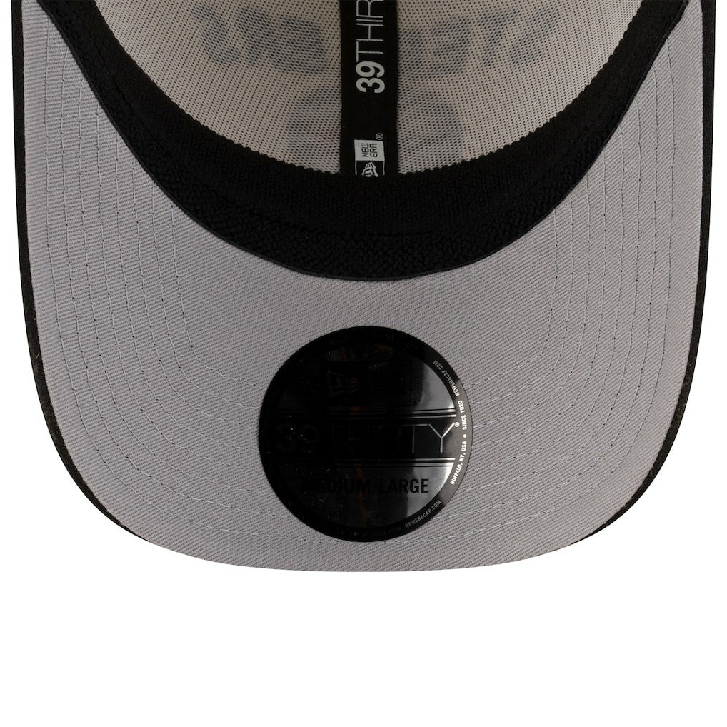 Pittsburgh Steelers New Era 2025 NFL Draft 39THIRTY Flex Hat - Cream/Black outlet