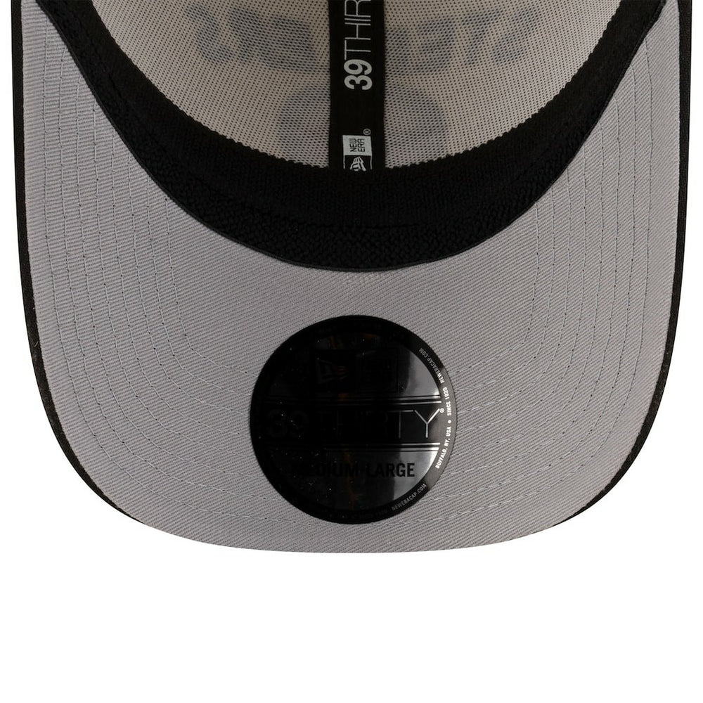 Pittsburgh Steelers New Era 2025 NFL Draft 39THIRTY Flex Hat - Cream/Black outlet