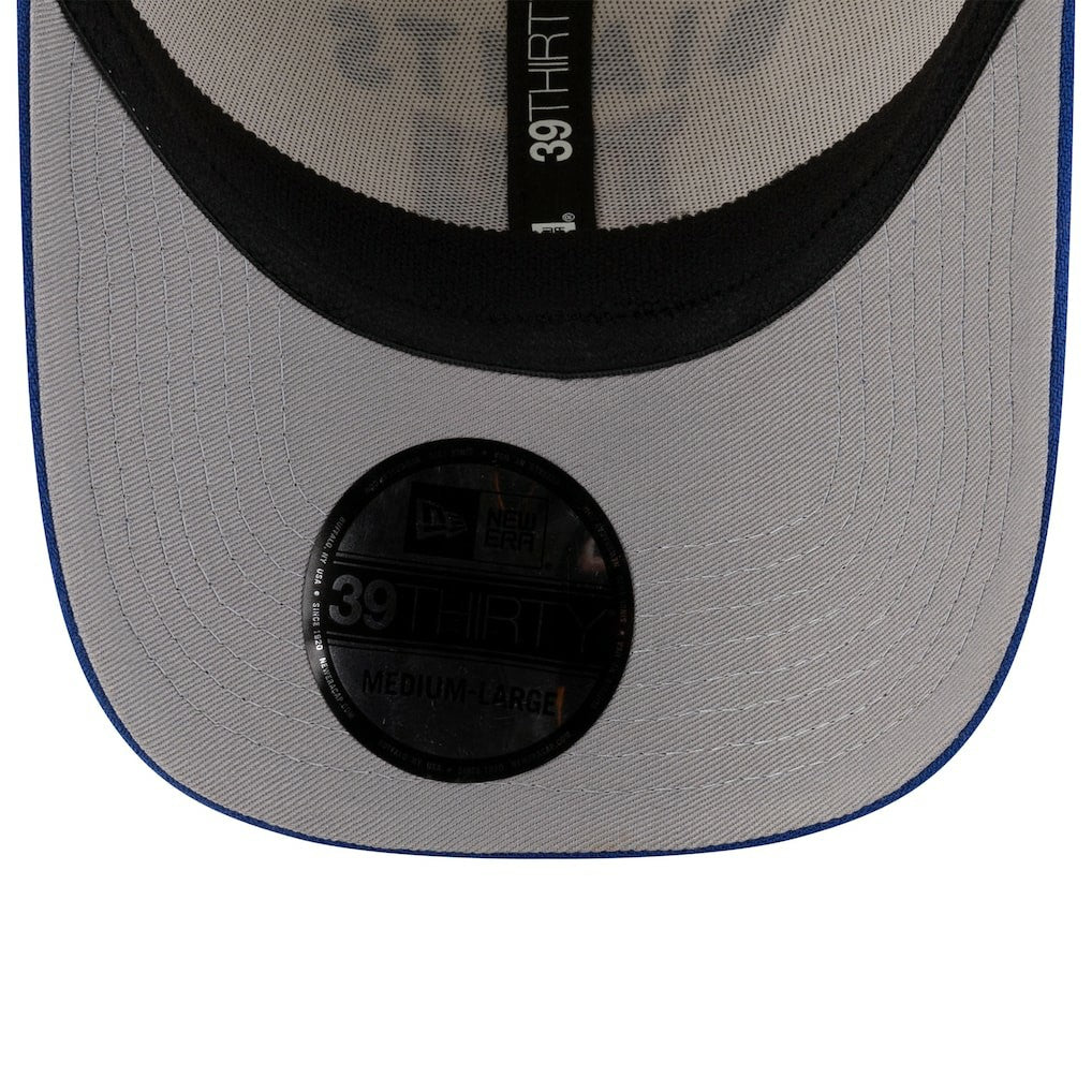 New York Giants New Era 2025 NFL Draft 39THIRTY Flex Hat - Cream/Royal cheap