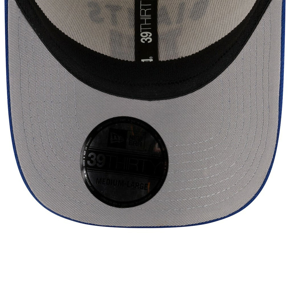 New York Giants New Era 2025 NFL Draft 39THIRTY Flex Hat - Cream/Royal cheap