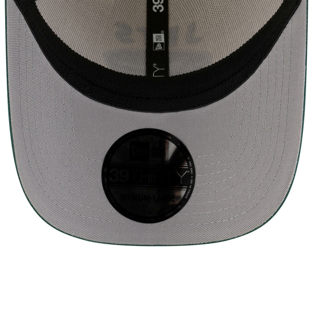 New York Jets New Era 2025 NFL Draft 39THIRTY Flex Hat - Cream/Green for sale
