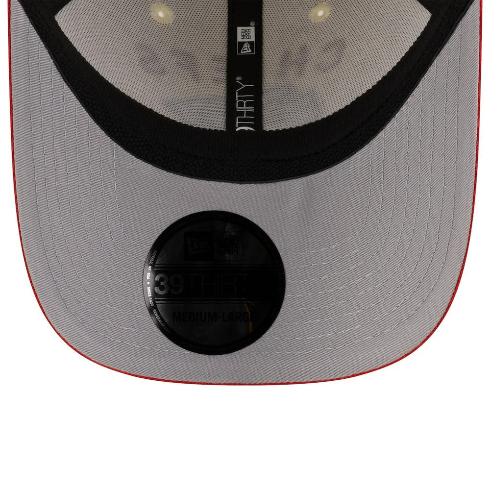 Kansas City Chiefs New Era 2025 NFL Draft 39THIRTY Flex Hat - Cream/Red for sale
