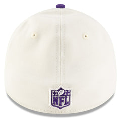 Minnesota Vikings New Era 2025 NFL Draft 39THIRTY Flex Hat - Cream/Purple for sale